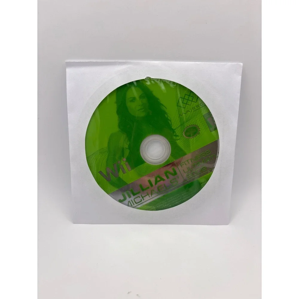Nintendo Wii Jillian Michaels Fitness Ultimatum 2009 Game Disc RVL-006 USA